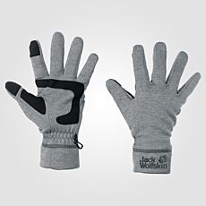 Gants en fibre polaire Jack Wolfskin Skyland glove gris clair