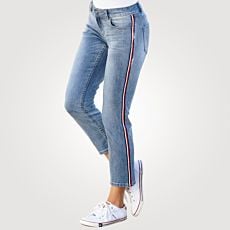 Modische 7/8 Jeans mit Seiten-Detail