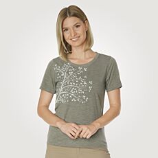 Sportives T-Shirt mit Baum-Print von HTA