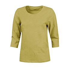 Basic 3/4 Arm Shirt Flammgarn-Optik