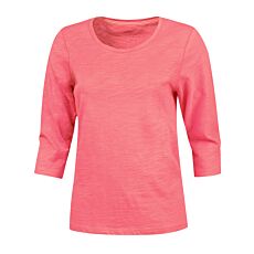 Basic 3/4 Arm Shirt Flammgarn-Optik