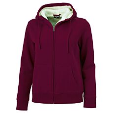 Sweatjacke mit Teddyfleece