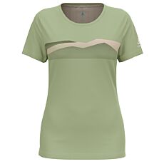 ODLO F–Dry Ridgeline Print T-Shirt mit tailliertem Schnitt