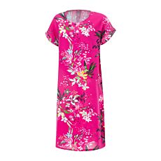 Kurzarm Kleid mit Blumenprint