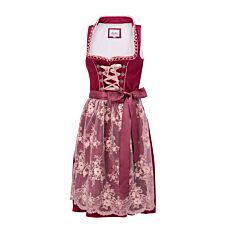 Traditionelles Dirndl mit floraler Spitze