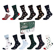 Fun Socks Herren Adventskalender 12er Pack