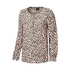Bedruckte Artime Bluse mit Tupfen