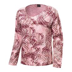 Artime Langarmshirt mit Allover-Print