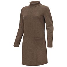 Rollkragenkleid in edler Mischqualität