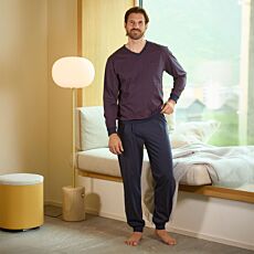 Pyjama Artime à encolure en V pour hommes