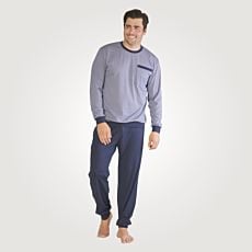 Herren-Pyjama mit Brusttasche von Artime