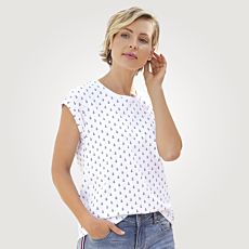 T-Shirt mit Anker-Print