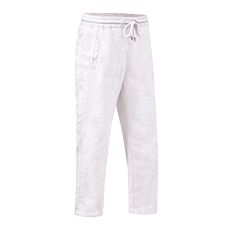 Pantalon estival en lin blanc
