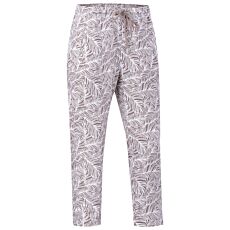 Pantalon estival en lin brun