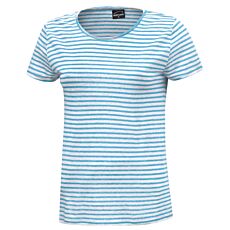 Sommerlich gestreiftes Leinen T-Shirt