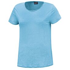 Unifarbenes Leinen T-Shirt