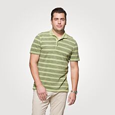 Gestreiftes Polo-Piqué Shirt