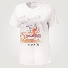 T-shirt Skechers AIRBRUSH TEE