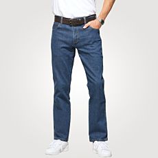 WRANGLER Herren Jeans Straight-Fit und Darkstone-Wash