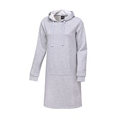 Sweatkleid mit Kapuze und Kordel