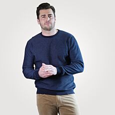 Pull-over à structure gaufrée pour hommes