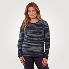 Damen Strickpullover mit Farbverlauf