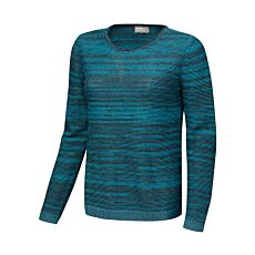 Pull-over en tricot avec dégradé de couleurs