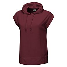 Frottee Oberteil Damen mit Kapuze