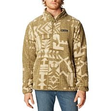 Columbia Printed Sherpa Half Snap-Fleece pour hommes