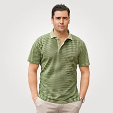 Polo-Piqué-Shirt mit monochromem Farbschema