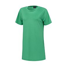 Bequemes T-Shirt mit Rundhalsausschnitt und Rippmuster