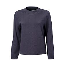 Damen Sweatshirt mit Zickzack-Struktur