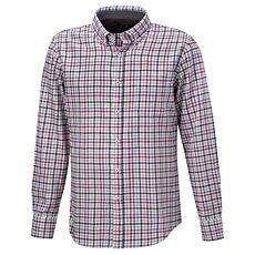 Chemise en flanelle à carreaux rouge