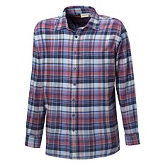 Chemise en flanelle en coton rouge