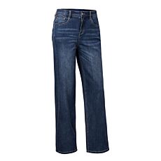Damen 5-Pocket Jeans im Wide-Fit