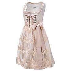 Klassisches Dirndl mit bestickter Schürze