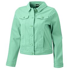 Leichte Jeansjacke in Sweat-Qualität.