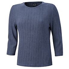 Gestreiftes Damen Shirt mit Struktur