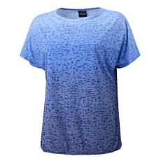 Leichtes T-Shirt in Burnout-Optik