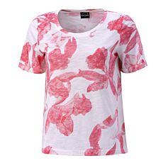Damen T-Shirt mit floralem Print