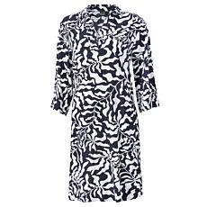 Sommerliches Tunika Kleid aus Viscose marine