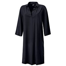 Sommerliches Tunika Kleid aus Viscose schwarz