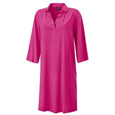 Sommerliches Tunika Kleid aus Viscose pink