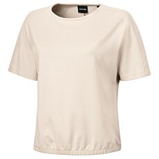 T-Shirt mit geripptem Ärmeldetail