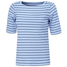 Shirt rayé à col carré