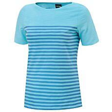 Gestreiftes T-Shirt mit halblangen Ärmeln