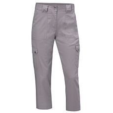 Pantalon cargo 3/4 pour dames avec passants de ceinture