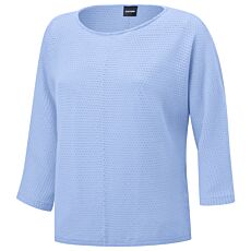 Shirt mit 3/4 Ärmeln und Ajourmuster