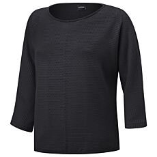 Shirt mit 3/4 Ärmeln und Ajourmuster