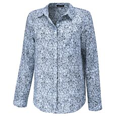 Blouse imprimée pour dames avec col chemise